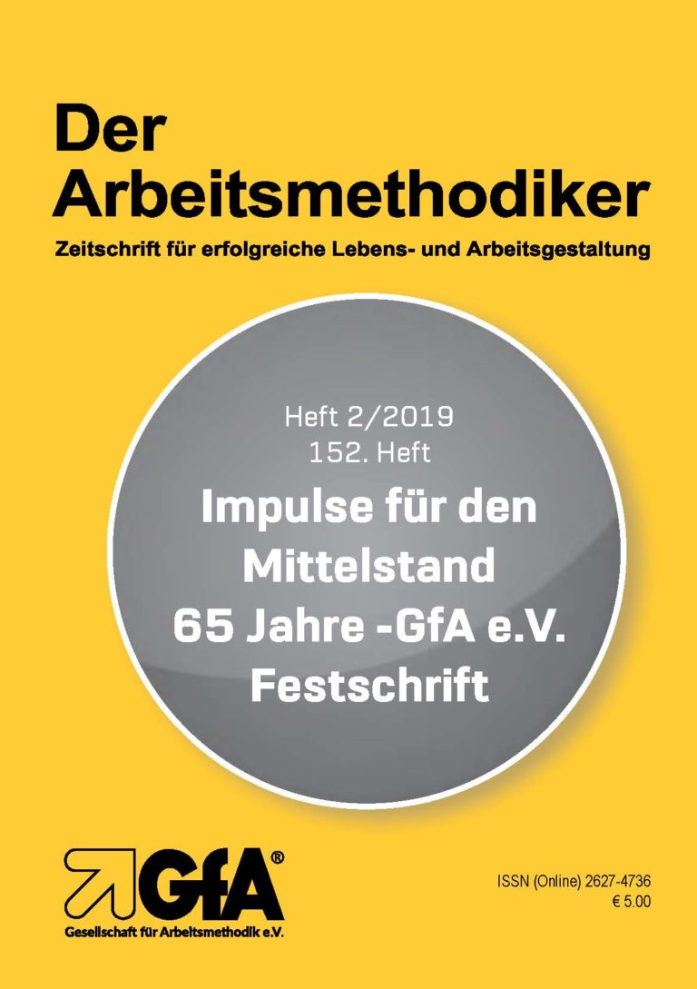 Arbeitsmethodiker 152 PDF Version